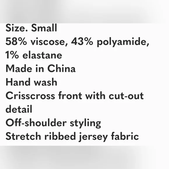 Self-Portrait Ribbed Knit Crossover Top - Picture 2 of 6